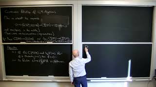 Lecture 13  Graduate Course on the Tangent Groupoid in Noncommutative Geometry [upl. by Annoit]