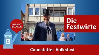 Cannstatter Volksfest  Die Festwirte 2023 [upl. by Ahsekam561]