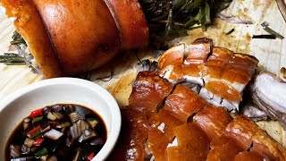 Paano e perfect ang LECHON Belly  BISAYA LECHON recipe [upl. by Hsirt65]