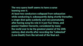 Isoldes «Liebestod» from Wagners opera quotTristan und Isoldequot and the mysticism surrounding it [upl. by Drannek899]