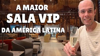 Nova sala vip Latam no Aeroporto de Santiago  Chile [upl. by Weiss]