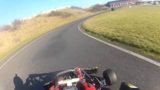 Very Fast shifter gokart Vortex RVXX KZ practice [upl. by Arvin91]