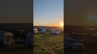 Sunset at the Armchair Adventure Festival Have you been before [upl. by Tavish]