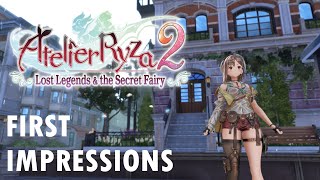 Atelier Ryza 2 Lost Legends amp The Secret Fairy First Impressions [upl. by Enotna]