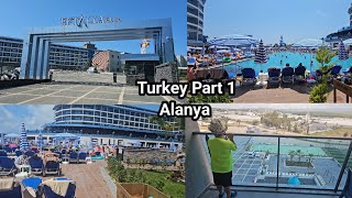 Eftalia Blue Premium Resort  Turkey Trip Part 1 Alanya Vlog 2024  Turkey With Family [upl. by Azelea]