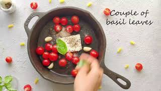 Cherry Tomato and Feta Cheese Pasta [upl. by Patience965]