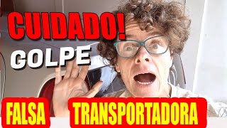 Cuidado com golpe da transportadora FALSA GOLPE DO RASTREADOR [upl. by Romo]