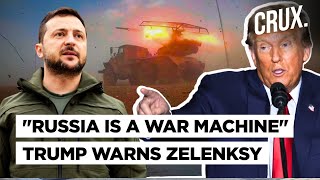 quotRussia Beat Hitler Napoleonquot Kremlin Welcomes Trump Warning To Zelensky On Ukraine Continuing War [upl. by Vasquez]