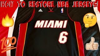 Basketball Jersey Restoration Tutorial [upl. by Cavit]