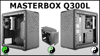 Cooler Master Masterbox Q300L  Review First look [upl. by Ayenet79]