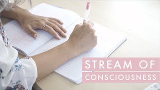 Journaling How to Write Stream of Consciousness ✏️ [upl. by Jenelle]