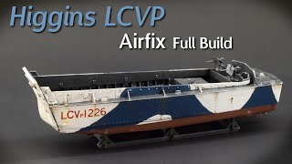 Airfix Higgins LCVP  172 Scale Plastic Model Kit  Full Build amp Review [upl. by Macmullin]