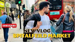 Visit to Spitalfields Market With My Squad For A Taste Of London Uk [upl. by Milano]