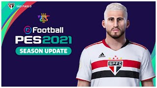 Jonathan Calleri PES 2021  How to create  Como fazer [upl. by Loomis759]