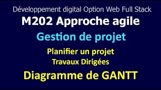 Comment réaliser un planning  Les bases du management de projet [upl. by Afaw]