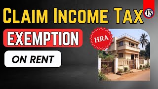 How to Calculate HRA Exemption  How to claim exemption against Rent Paid [upl. by Yelsnya749]