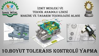 Boyut Tolerans Kontrolü Dimensional Tolerance Control [upl. by Harimas]