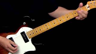 Fender Modern Player Tele Thinline Deluxe Demo [upl. by Koball]