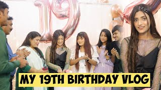 My 19th Birthday Vlog  Biggest Birthday Party  SAMREEN ALI VLOGS [upl. by Aisirtap]