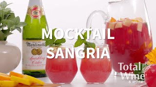 Mocktail Sangria Recipe [upl. by Lener]