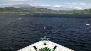 Hurtigruten Minutt for Minutt  the complete voyage in 37 minutes [upl. by Helse383]