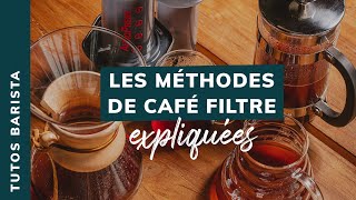 TUTO Comment préparer un café filtre  V60 Chemex AeroPress etc  on vous dit tout [upl. by Gerita]