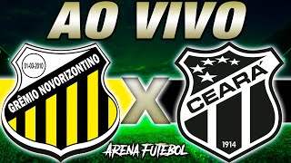 NOVORIZONTINO x CEARÁ AO VIVO Campeonato Brasileiro  Narração [upl. by Kurzawa]