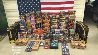 Firework Stashes of 2016 [upl. by Ramburt]