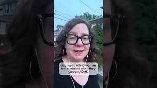 Why it’s so alienating when ADHD women google ADHD￼ [upl. by Melisse]