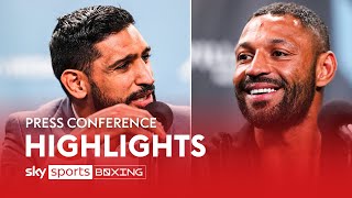 HIGHLIGHTS Amir Khan amp Kell Brooks FINAL press conference 💥 [upl. by Naneek]