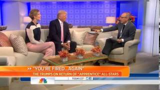 Trump Celebrity Apprentice season 13 is wild Today Show  2272013 [upl. by Niklaus601]