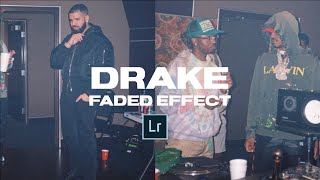 How to do a DRAKE Faded Disposable Camera Effect [upl. by Kirt]