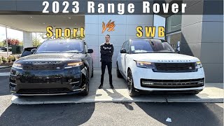 2023 Range Rover Sport vs Range Rover SE SWB [upl. by Couture]