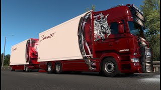 Euro Truck Simulator 2 Scania Sarantos R999 \8 7 [upl. by Cadmar896]