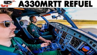 Airbus A330MRTT Air to Air Refueling Flight FRENCH AIR AND SPACE FORCE [upl. by Wiley]