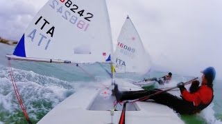 Crazy Laser Sailors with a GoPro [upl. by Elene619]