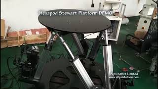 Hexapod Stewart Platform DEMO [upl. by Sal]