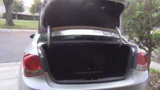 Sound deadening the trunk lid Hless style [upl. by Stringer]