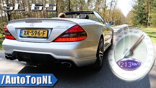 Mercedes SL65 AMG 60 V12 BiTurbo 0200kmh ACCELERATION amp SOUND by AutoTopNL [upl. by Love]