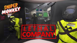 Lethal Company EP 3  Sniper Monkey [upl. by Oshinski390]