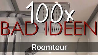 100 BAD IDEEN Badezimmer Roomtour [upl. by Merrielle439]