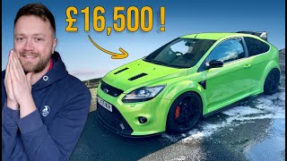 I BOUGHT A CHEAP BROKEN MK2 FORD FOCUS RS [upl. by Oicnerual491]