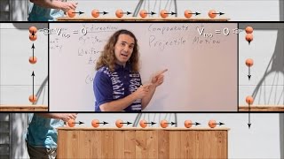 Demonstrating the Components of Projectile Motion [upl. by Anitahs]