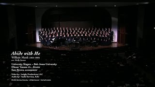 Abide with Me arr Molly Ijames Bob Jones University Singers 201415 [upl. by Rye]