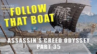 Assassins Creed Odyssey Follow That Boat quest  Rescue Kleio [upl. by Barry]