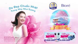 BIORÉ 2017 No1 Japan DA ĐẸP CHUẨN NHẬT TRONG NHẸ NHƯ SƯƠNG N [upl. by Illona]