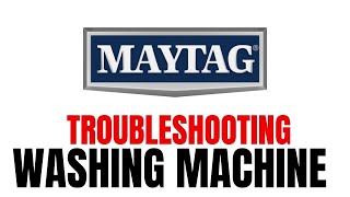 Maytag Commercial Washer Troubleshooting Manual DIY [upl. by Ogait975]