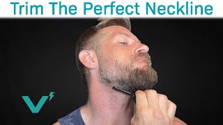 How To Trim The PERFECT Neckline For Your Beard [upl. by Fen167]