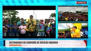 Las actividades de campaña de Nicolás Maduro de este sábado 06 de julio [upl. by Ching]