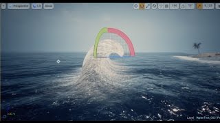 UE4 Beach Waves Test 2  Weynants Wouter [upl. by Ordnassela]